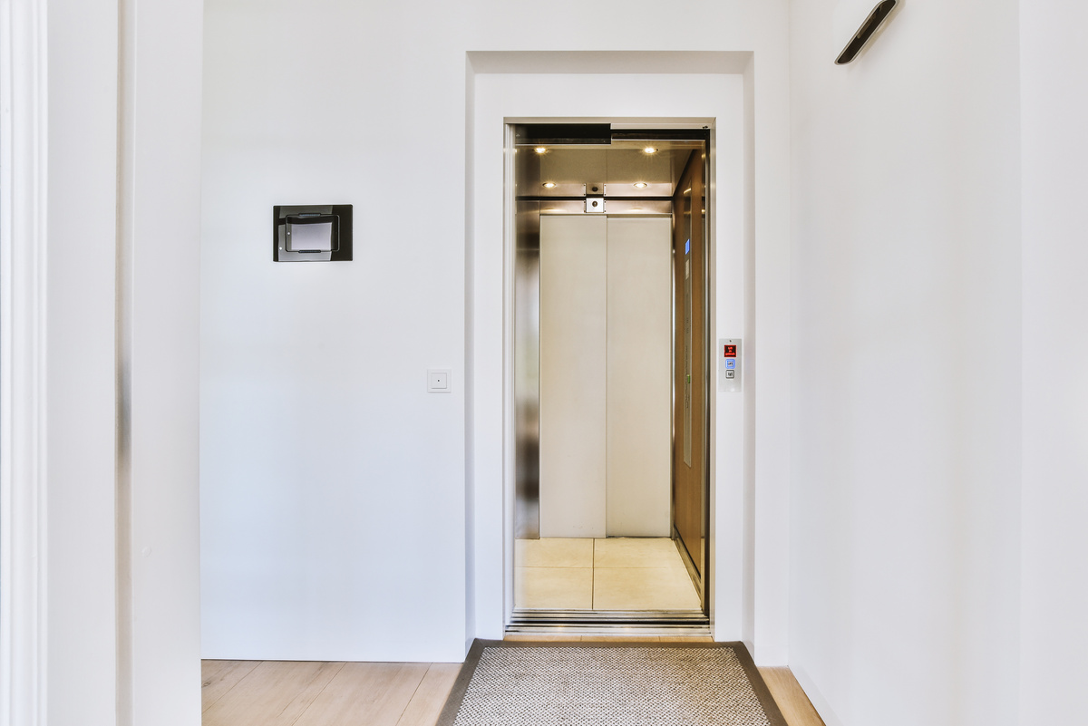 Elevator in Modern Residential House
